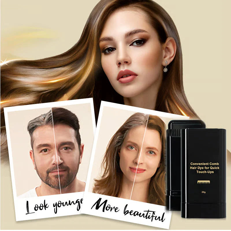 Hot Sale🔥 Instant Hair Color Stick, 2-In-1 Touch-Up Comb